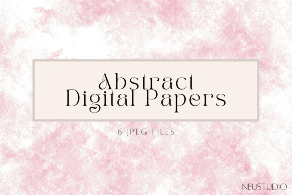 Abstract Watercolor Digital Paper Guide