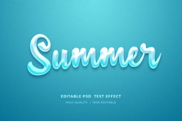 Elevate Your Designs with Summer Editable Text Style Effects and 3D Mockups