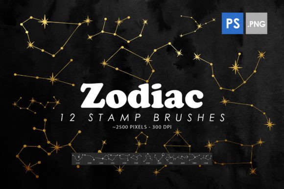 Enhance Designs with Zodiac Constellation Stamps