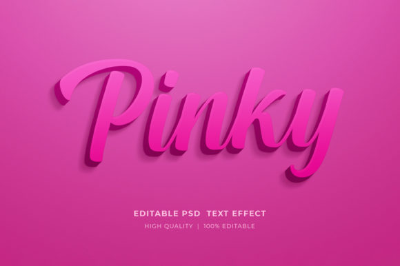 Mastering Visual Impact with the Pinky Editable Text Effect Mockup