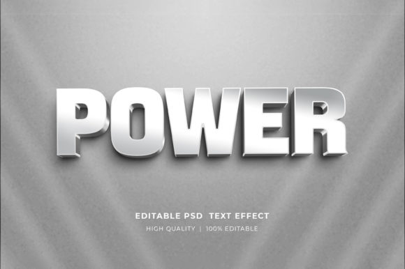 Power Editable Text Style Effect Guide