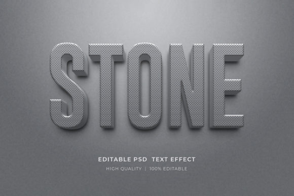 Stone Editable Text Effect Mockup: Elevate Your Designs with Realistic 3D Texture