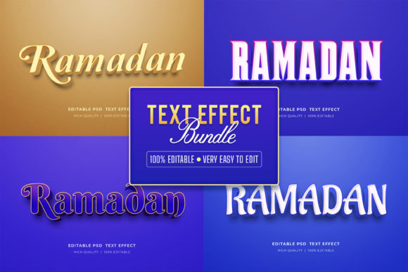 Strategic Visual Communication with the Ramadan Editable Text Effect Bundle