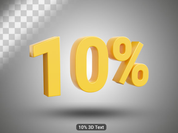 Understanding 10 Percent: From Simple Math to Stunning 3D Rendered Text