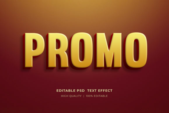 Unlock Professional Design with Promo Editable Text Style Effect